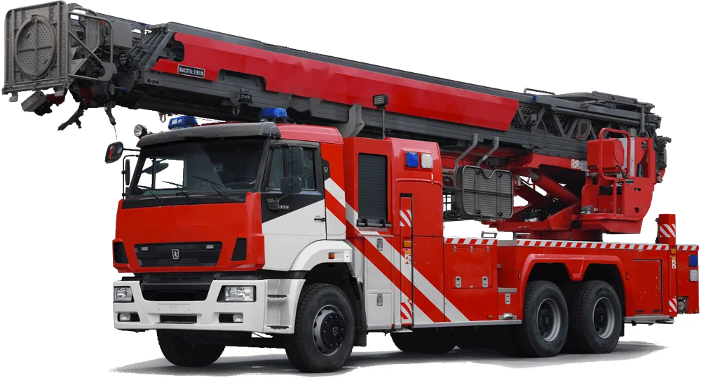 Автолестница пожарная АЛ-52